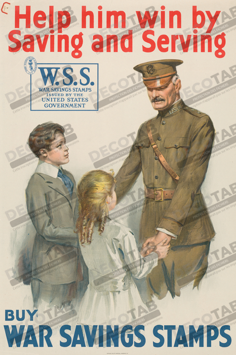 Reproduction Jean-Joseph Pershing de American Lithographic Company, active 1918 - ?