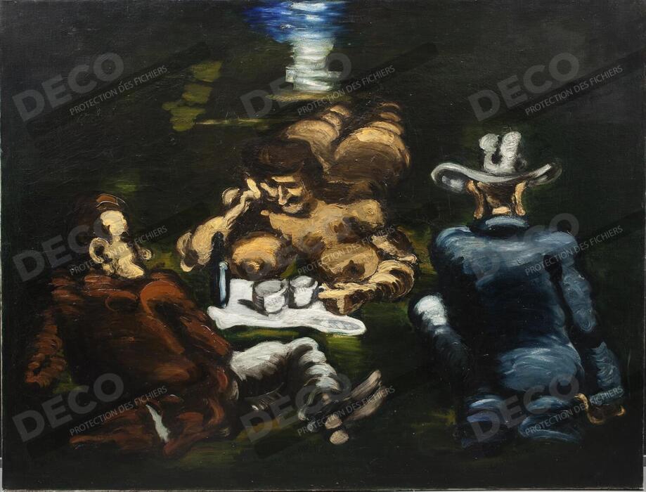 Reproduction Déjeuner sur l'herbe de Lundstrøm, Vilhelm