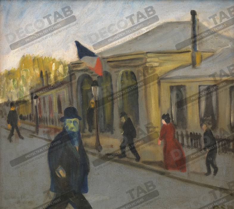 Reproduction La Morgue de Storm Petersen, Robert