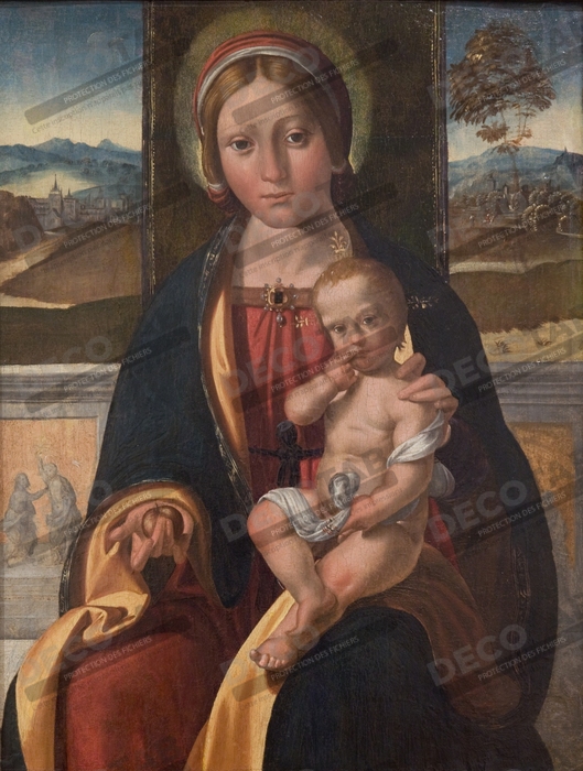 Reproduction La Vierge et l'Enfant de Garofalo, Benvenuto Tisi da