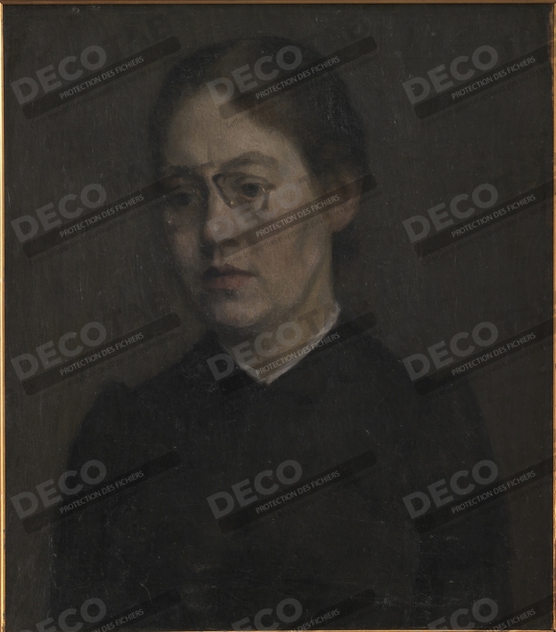 Reproduction Le Peintre Elisabeth Wandel de Hammershøi, Vilhelm