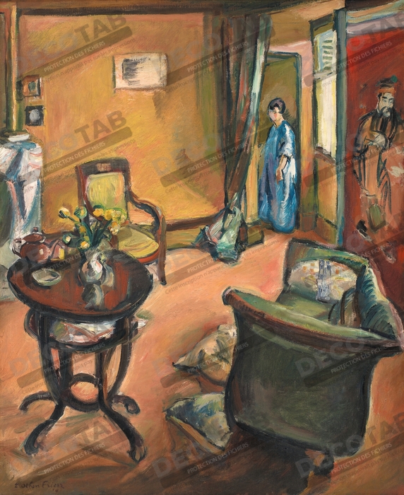 Reproduction Interior de Friesz, Emile Othon
