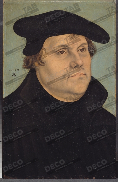 Reproduction Portrait de Martin Luther de Cranach d.Æ., Lucas