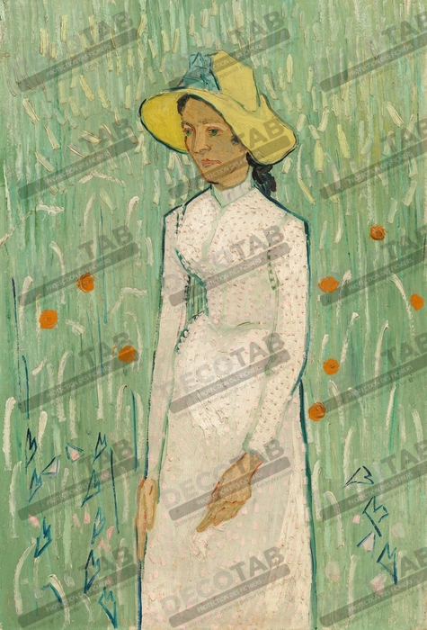 Jeune fille en blanc de Van Gogh