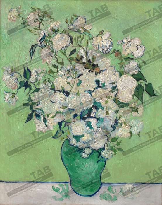 Reproduction Van Gogh : tableau les Roses
